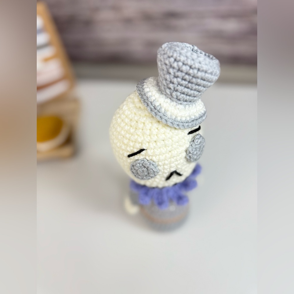 Handcrafted Crochet Mr. Skeleton Halloween Amigurumi - Picture 6 of 11